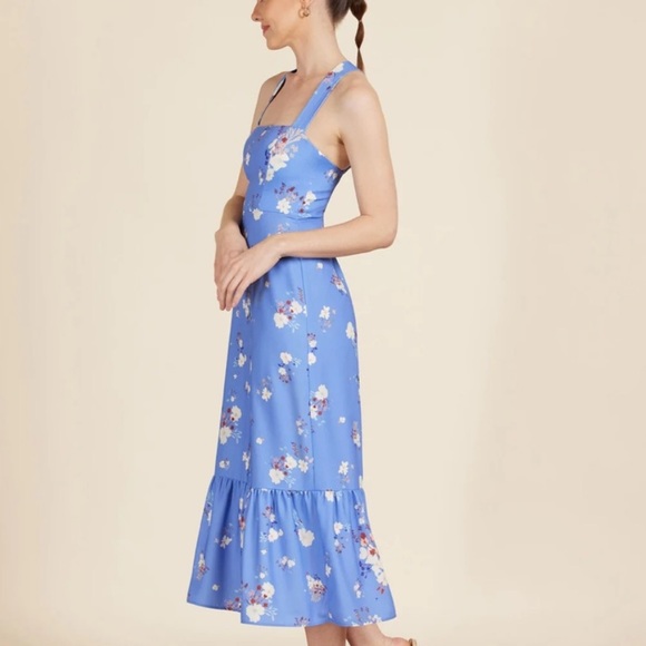 Park & Fifth Dresses & Skirts - Park & Fifth Midi Dress - Lafayette in Freida Cornflower Color